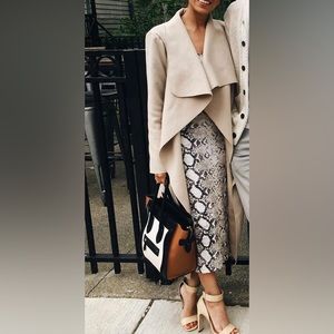 Indah Body: snake print lounge midi dress